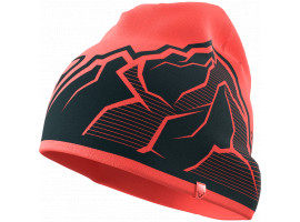 Dynafit Graphic Beanie / hot coral