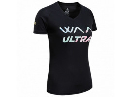 Waa Ultra Light T-shirt Women / black rainbow