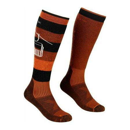Ortovox Freeride Socks / clay orange